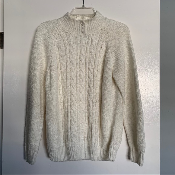 Mock Neck Knit Sweater - Picture 2 of 4